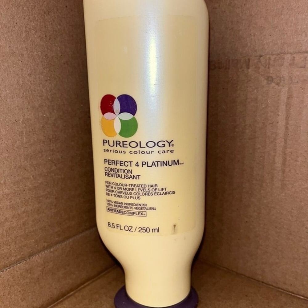 Pureology Perfect 4 Platinum Conditioner hair care blonde‎ purple